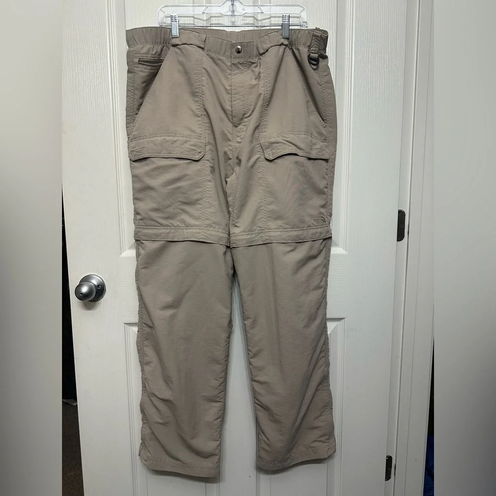 The North Face Men's Size XL Beige Paramount Peak Convertible Pants Outdoor